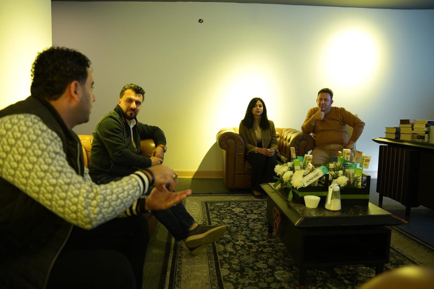 Client session with the Alpha Dent team